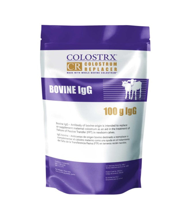 Colostrx CR Bovine IgG Colostrum Replacer
