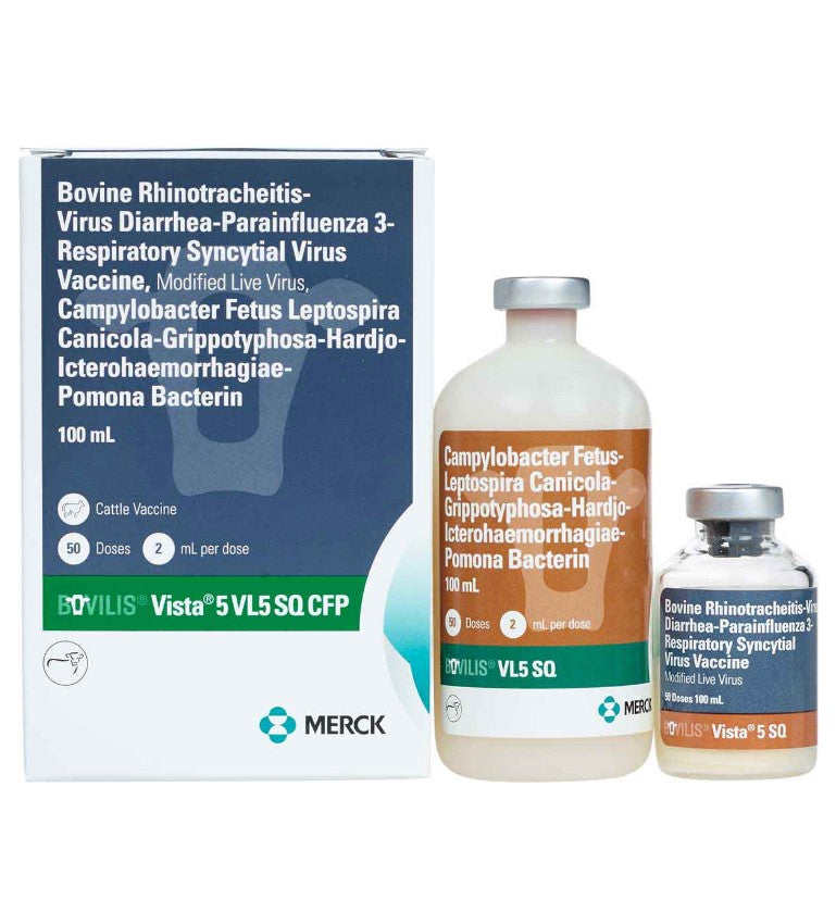 Bovilis Vista 5 VL5 SQ CFP Cattle Vaccine – Midwest Veterinary Service