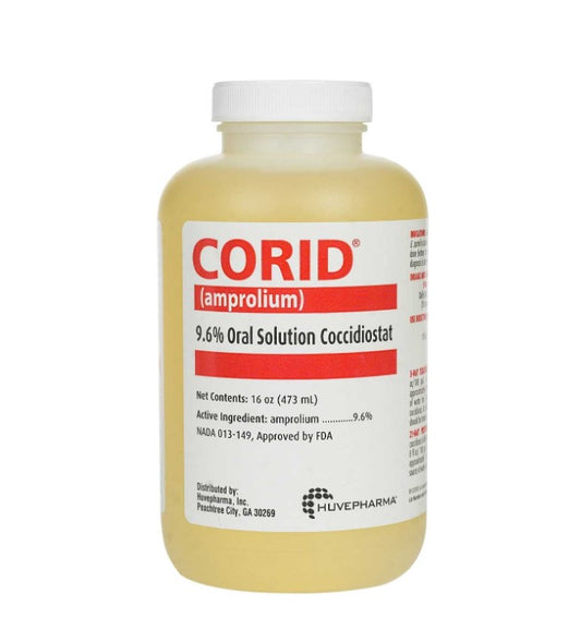 Corid 9.6% Oral Solution Coccidiostat for Calves