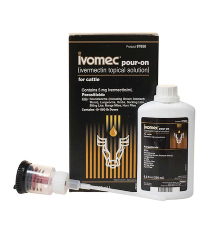 Ivomec Pour-On Parasiticide for Cattle