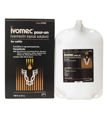 Ivomec Pour-On Parasiticide for Cattle