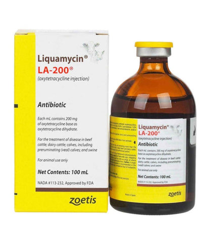 Liquamycin LA-200 Antibiotic for Use in Animals