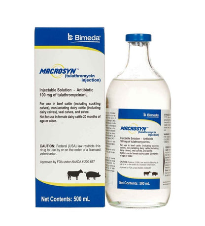 Macrosyn Tulathromycin for Cattle and Swine