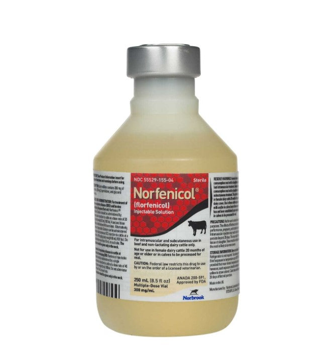 Florfenidem Norfenicol (Florfenicol) Solution for Beef & Non-Lactating Dairy Cattl ...