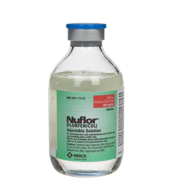 Nuflor (Florfenicol) Injectable Solution for Cattle