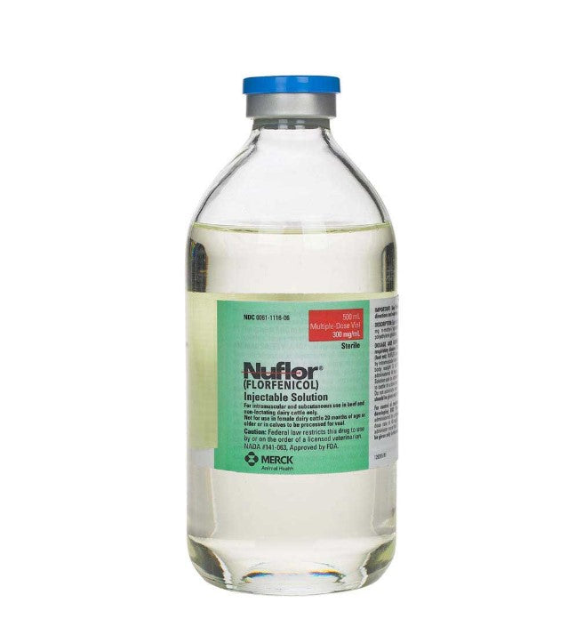 Nuflor (Florfenicol) Injectable Solution for Cattle