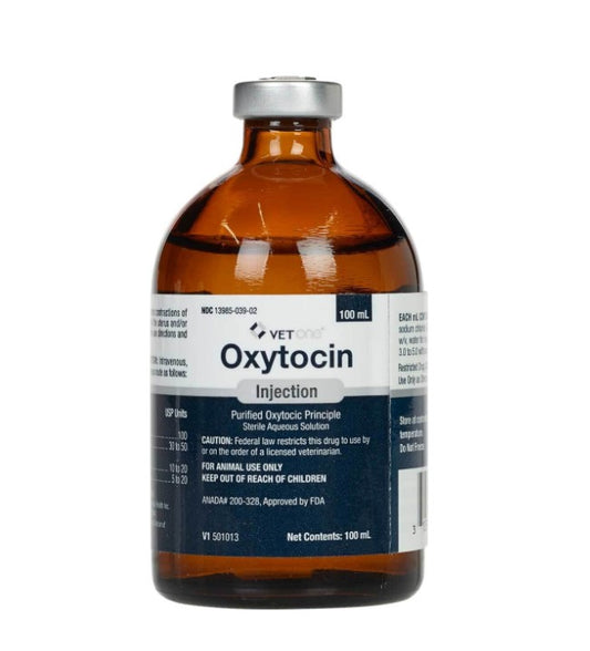 Oxytocin for Horses, Cows, Sows & Ewes