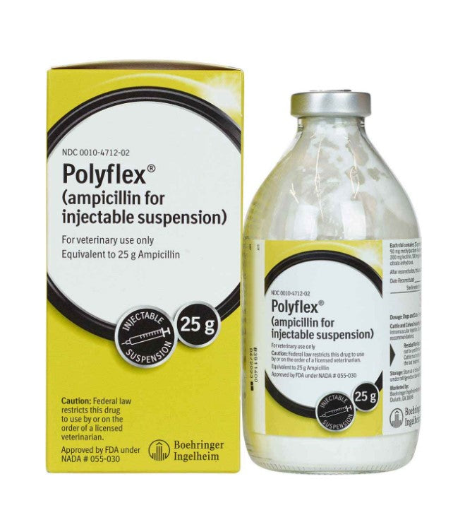 Polyflex Injectable 25g for Cattle – Midwest Veterinary Service