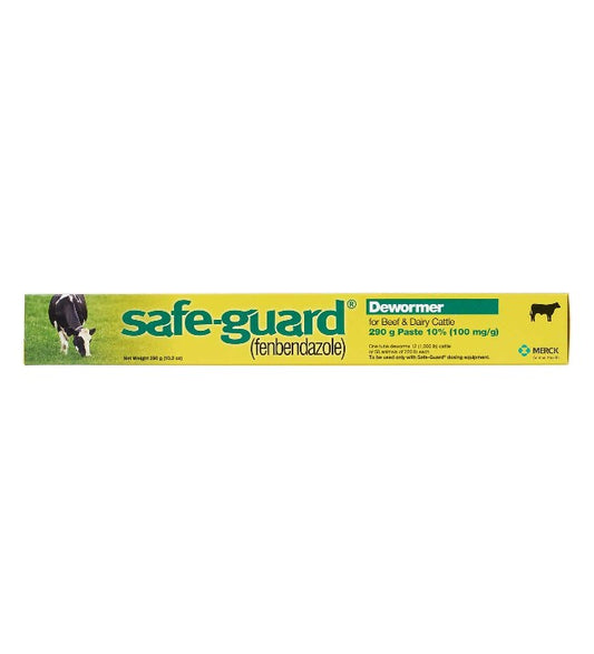 Safe-Guard Dewormer Paste for Beef & Dairy Cattle