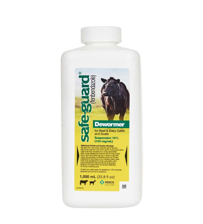 Safe-Guard Dewormer Suspension for Beef & Dairy Cattle & Goats