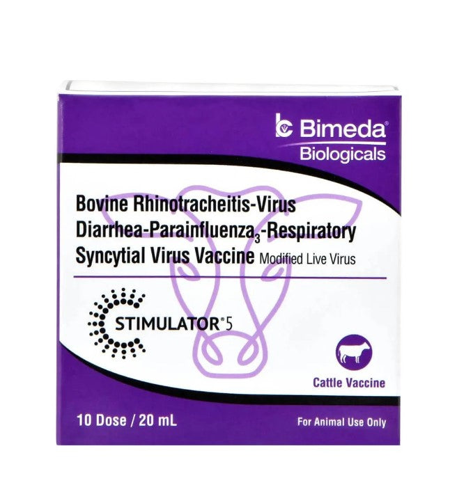 Stimulator 5 Cattle Vaccine Midwest Veterinary Service