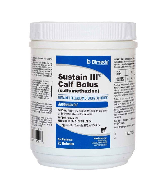 Sustain III Calf Bolus