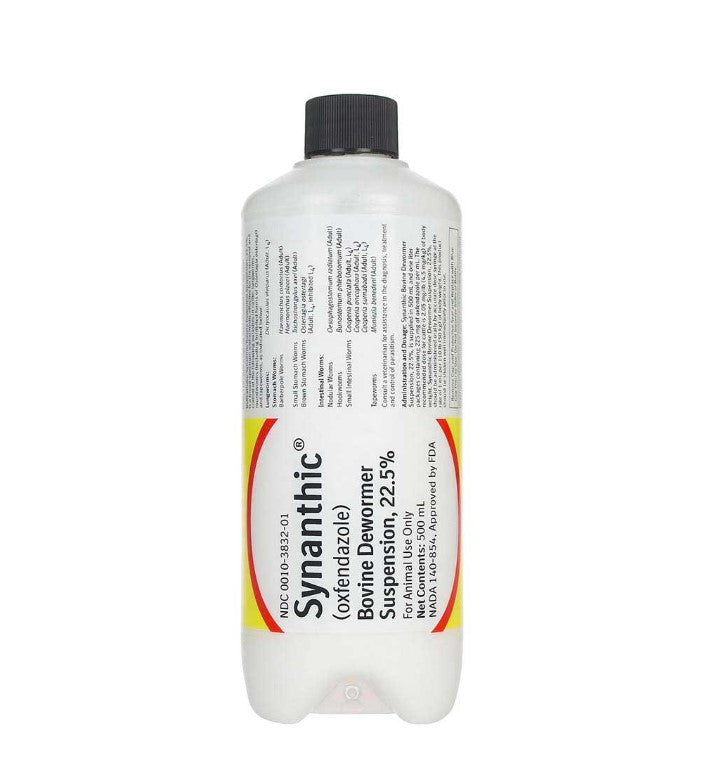 Synanthic Suspension 22.5% Bovine Dewormer