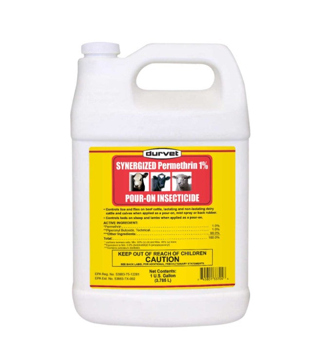 Synergized Permethrin 1% Pour-On for Cattle and Sheep