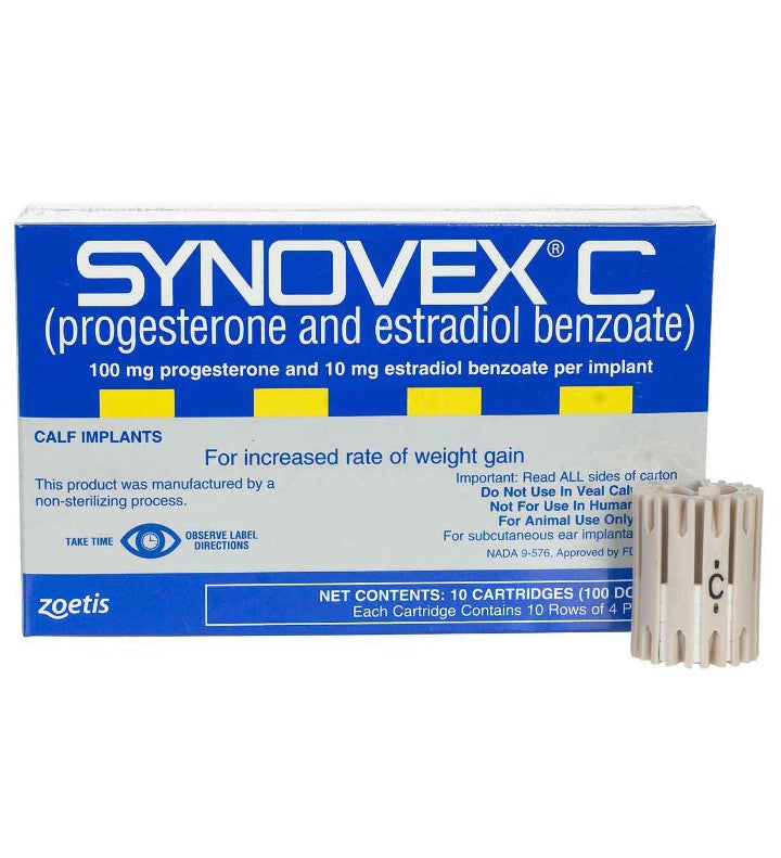 Synovex C Calf Implants