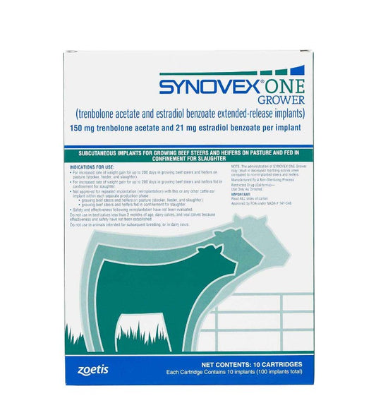 Synovex ONE Grower Extended-Release Implant