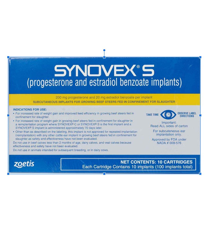 Synovex S Steer Implants