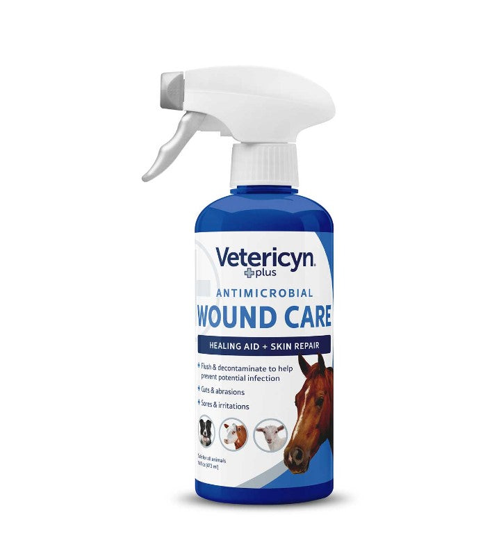 Vetericyn Plus Antimicrobial Wound Care Healing Aid + Skin Repair for Animals